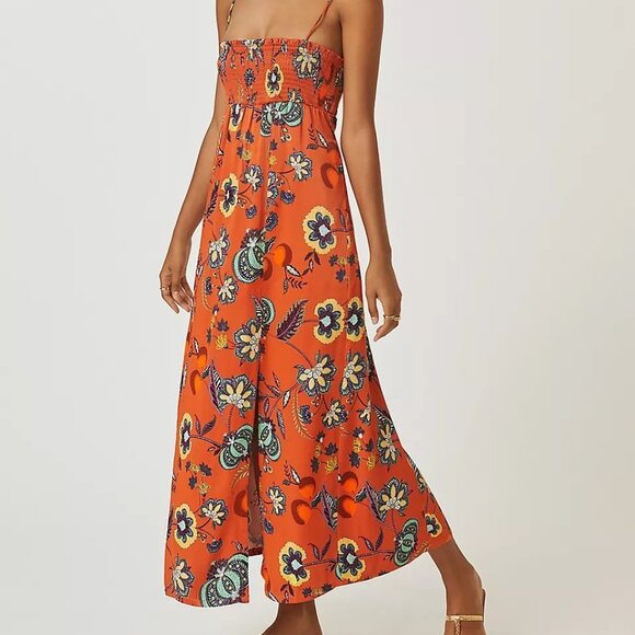 Maeve Floral Cross-Back Maxi Dress - Picture 1 of 8